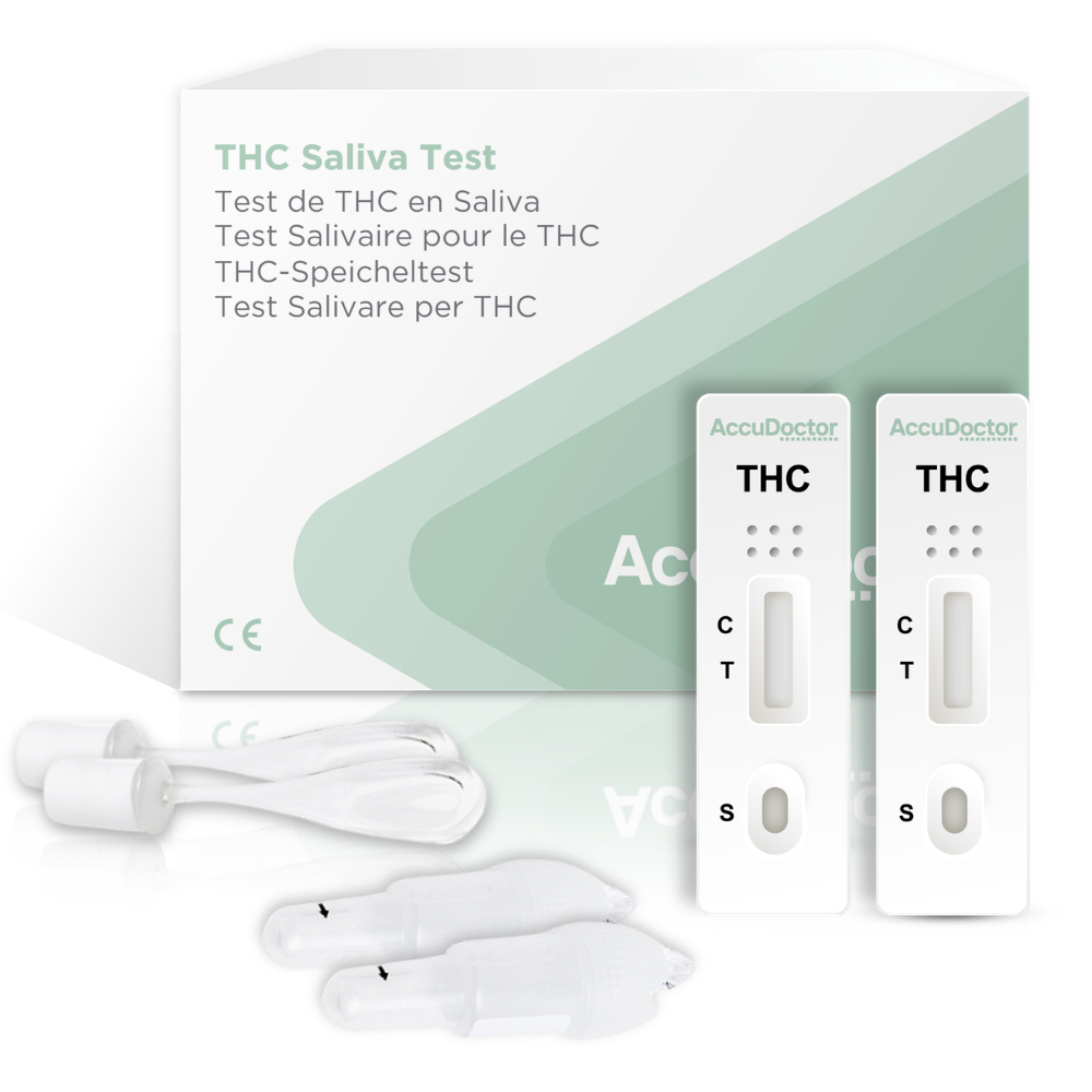 2 Test de THC en Saliva AccuDoctor