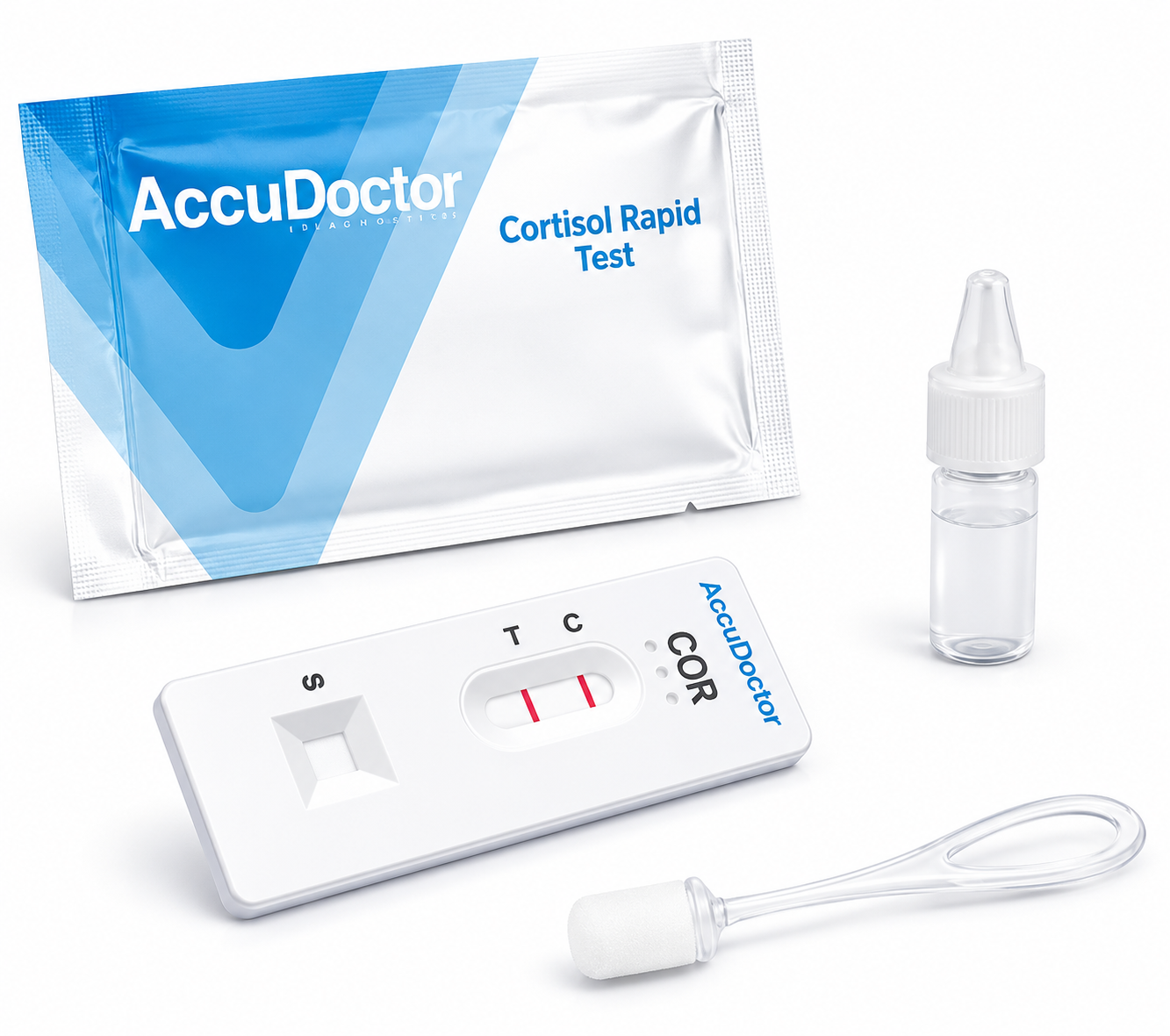 2 Test de Cortisol AccuDoctor