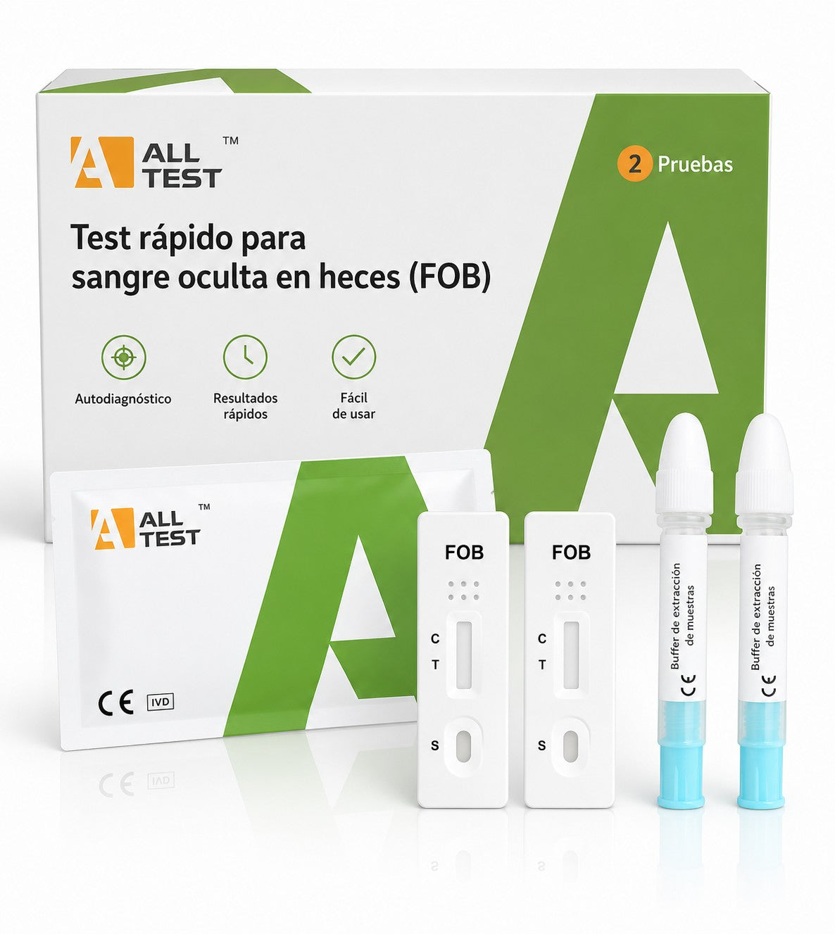 2 Test de Sangre Oculta en Heces Alltest