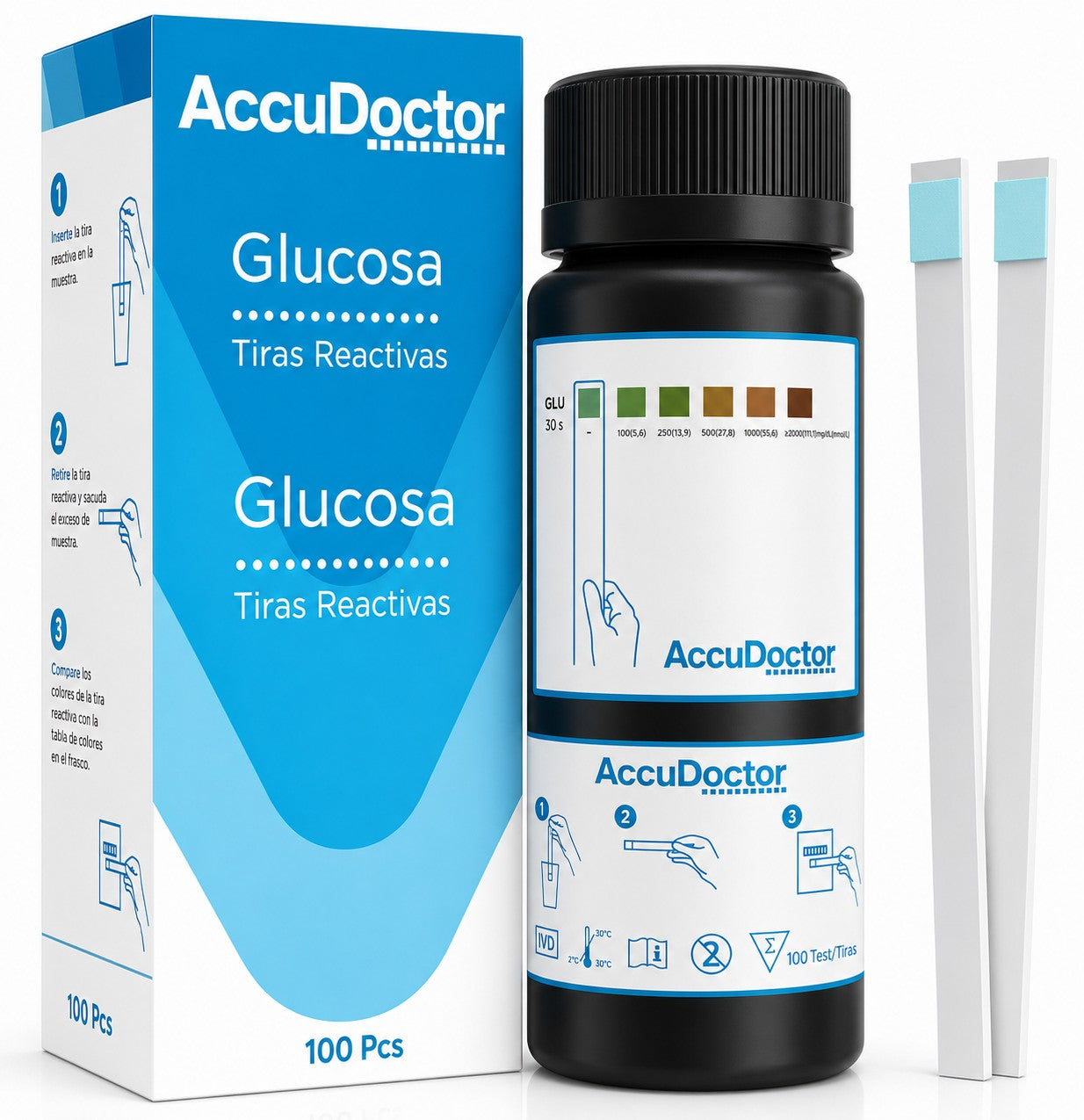 Test de Glucosa AccuDoctor