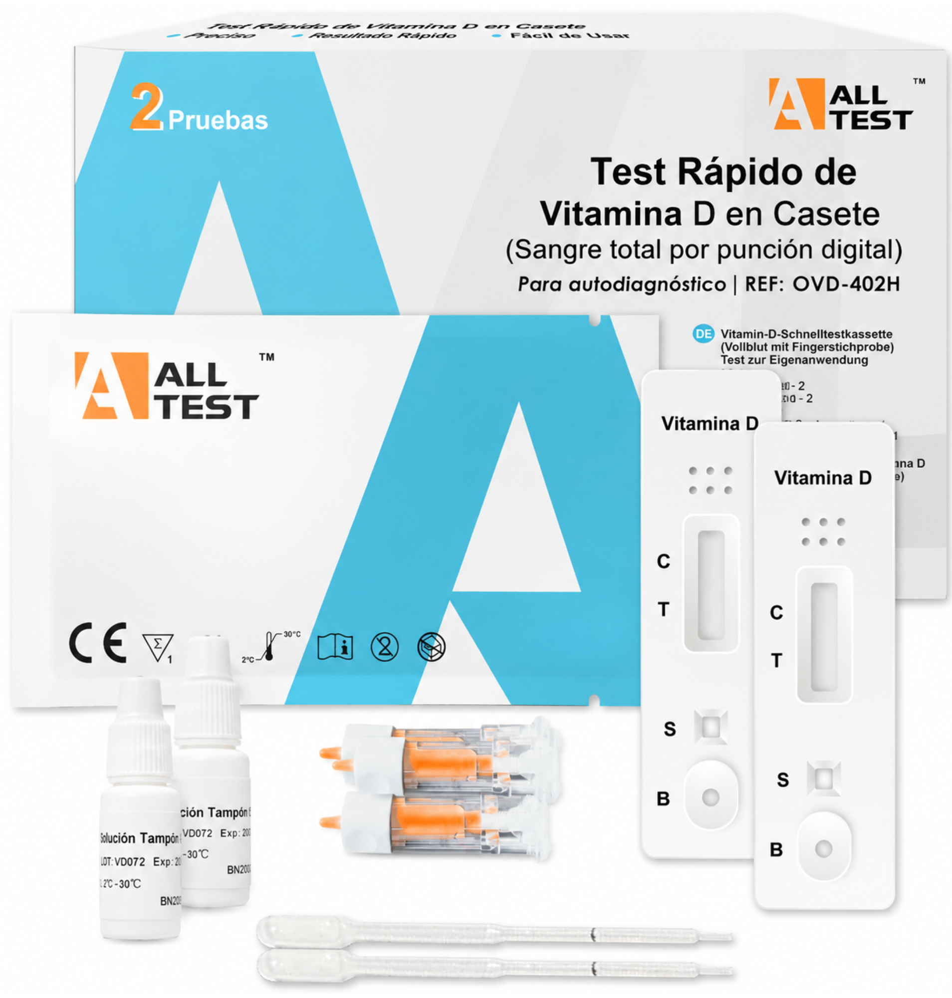 2 Test de Vitamina D Alltest