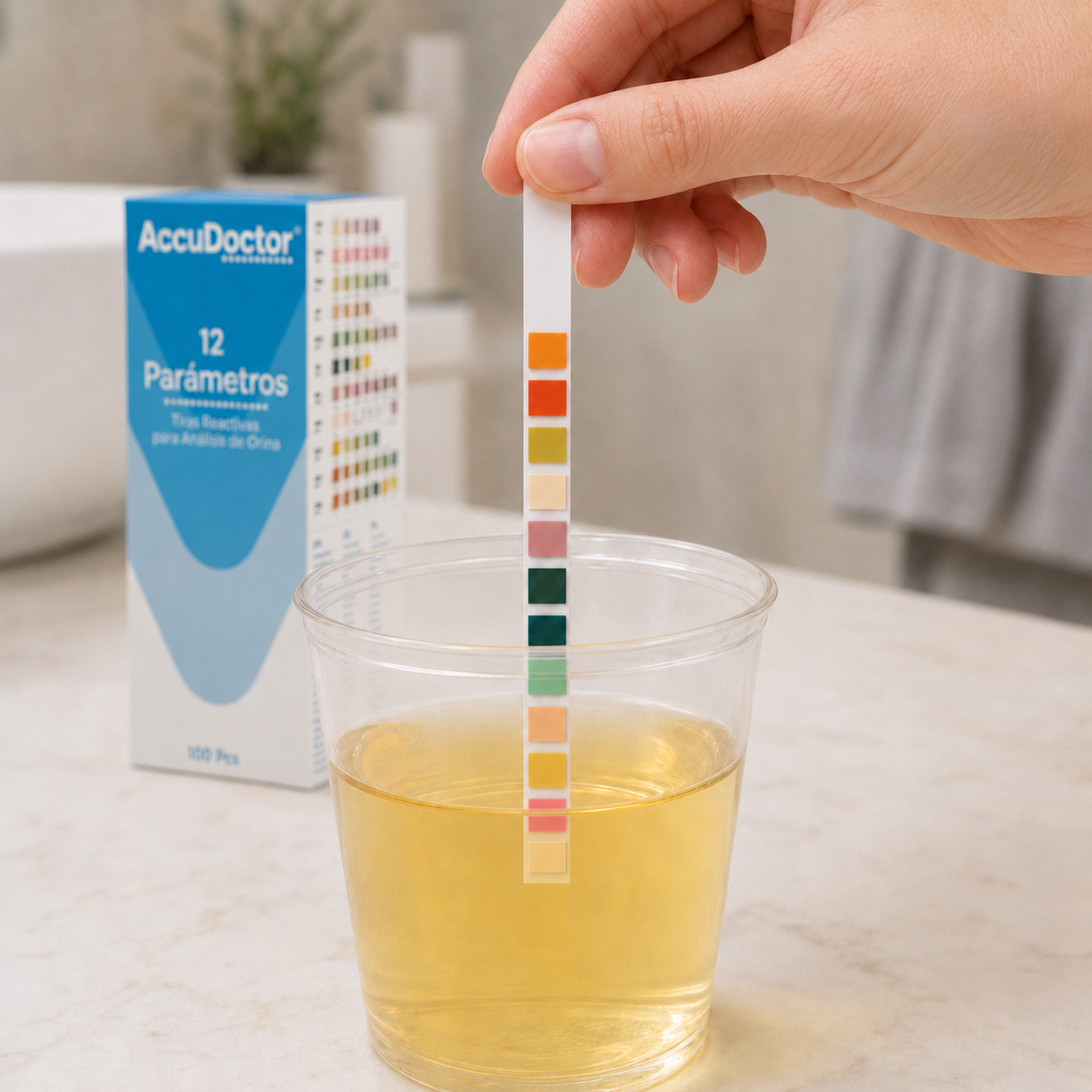 Test de Orina de 12 Parámetros AccuDoctor