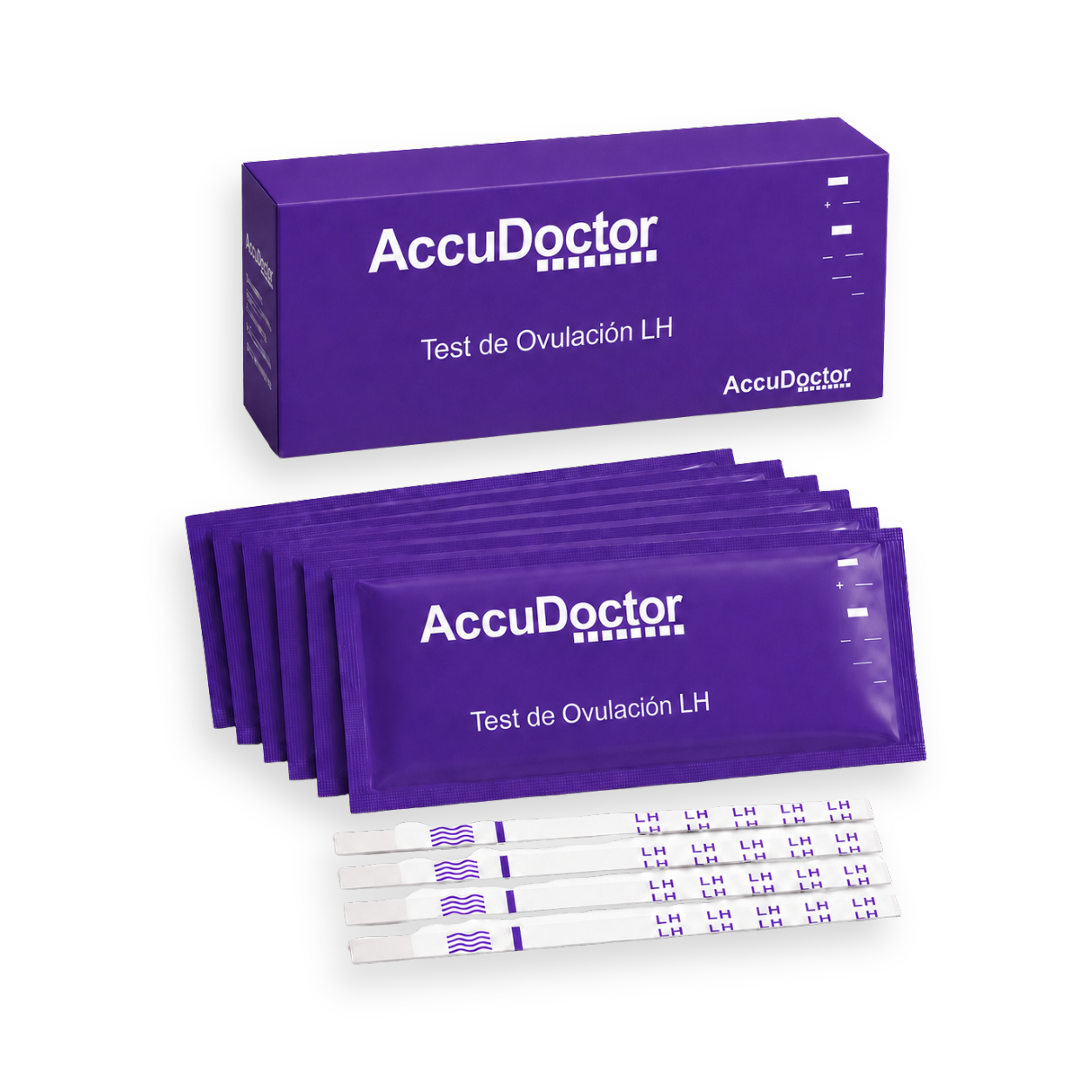 10 Test de Ovulación AccuDoctor